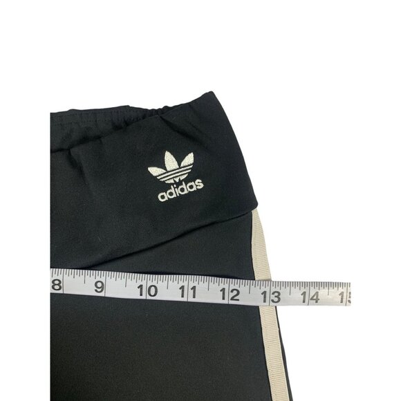 Adidas Women's Black & White Workout Shorts - Picture 5 of 6